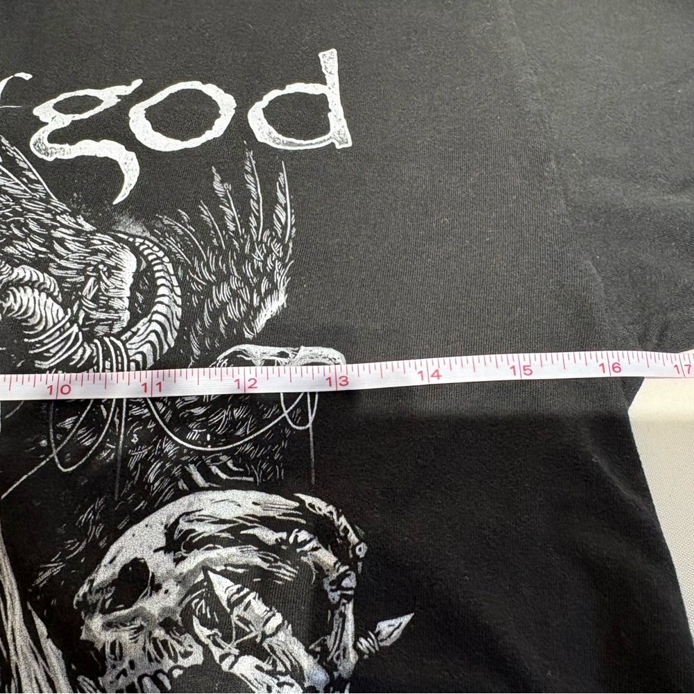 Boys Black Graphic T-Shirt - Picture 5 of 6